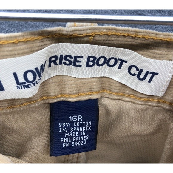 Vintage Gap Women’s Corduroy Outfit Jacket XL Pants 16R Tan Western Cowgirl - Picture 12 of 16